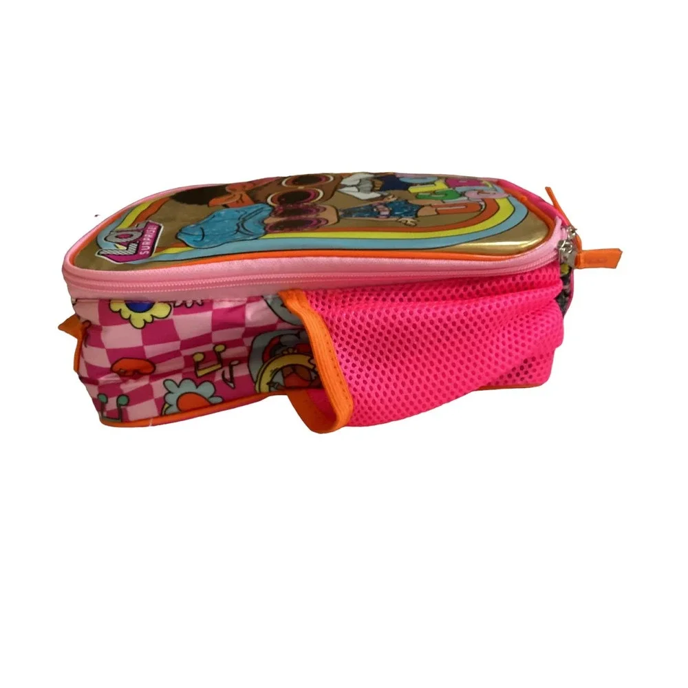 LOL Surprise U Glow Girl Zippered Insulated Lunch Bag NWT